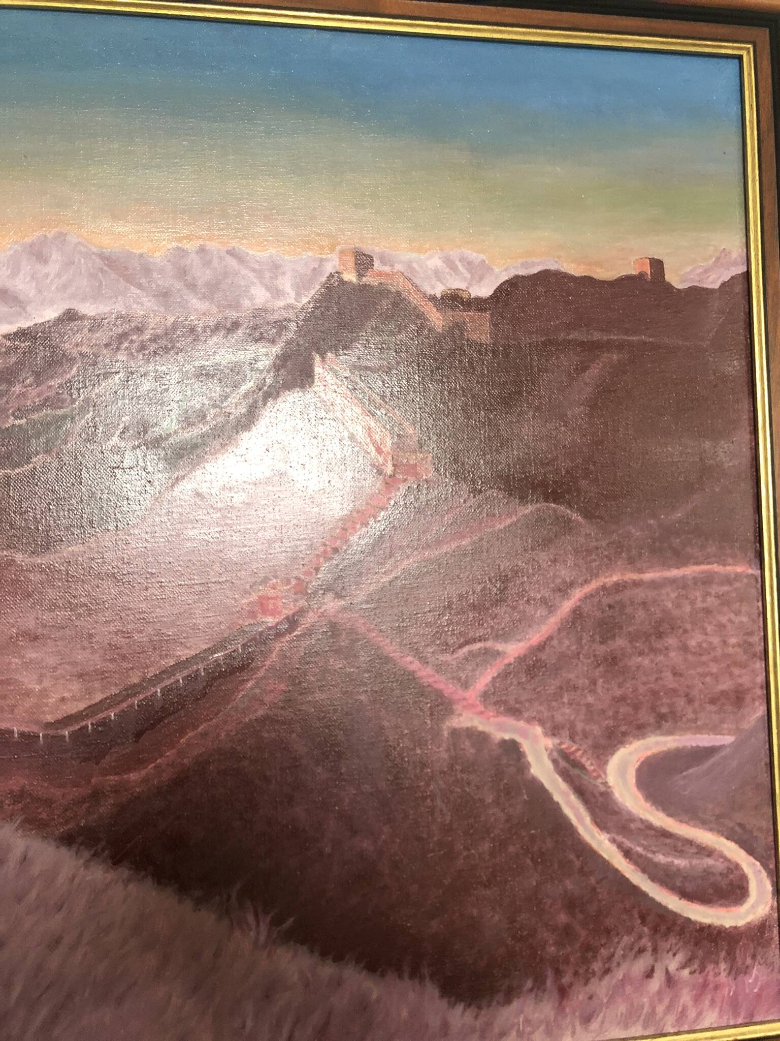 Chinese wall painting