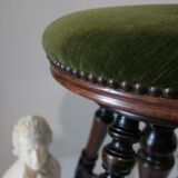 Napoleon III beech piano stool