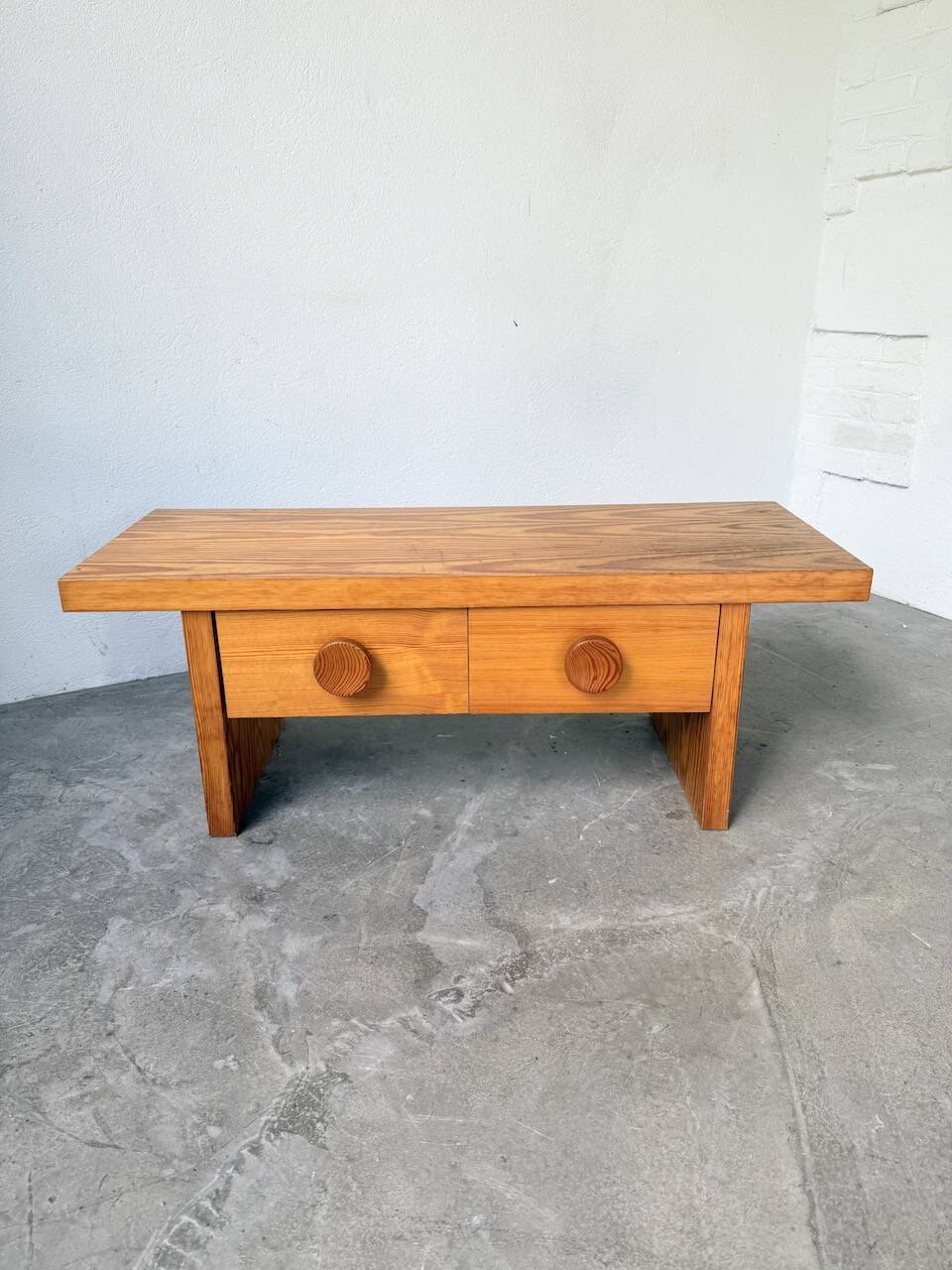 Perriand style low occasional furniture