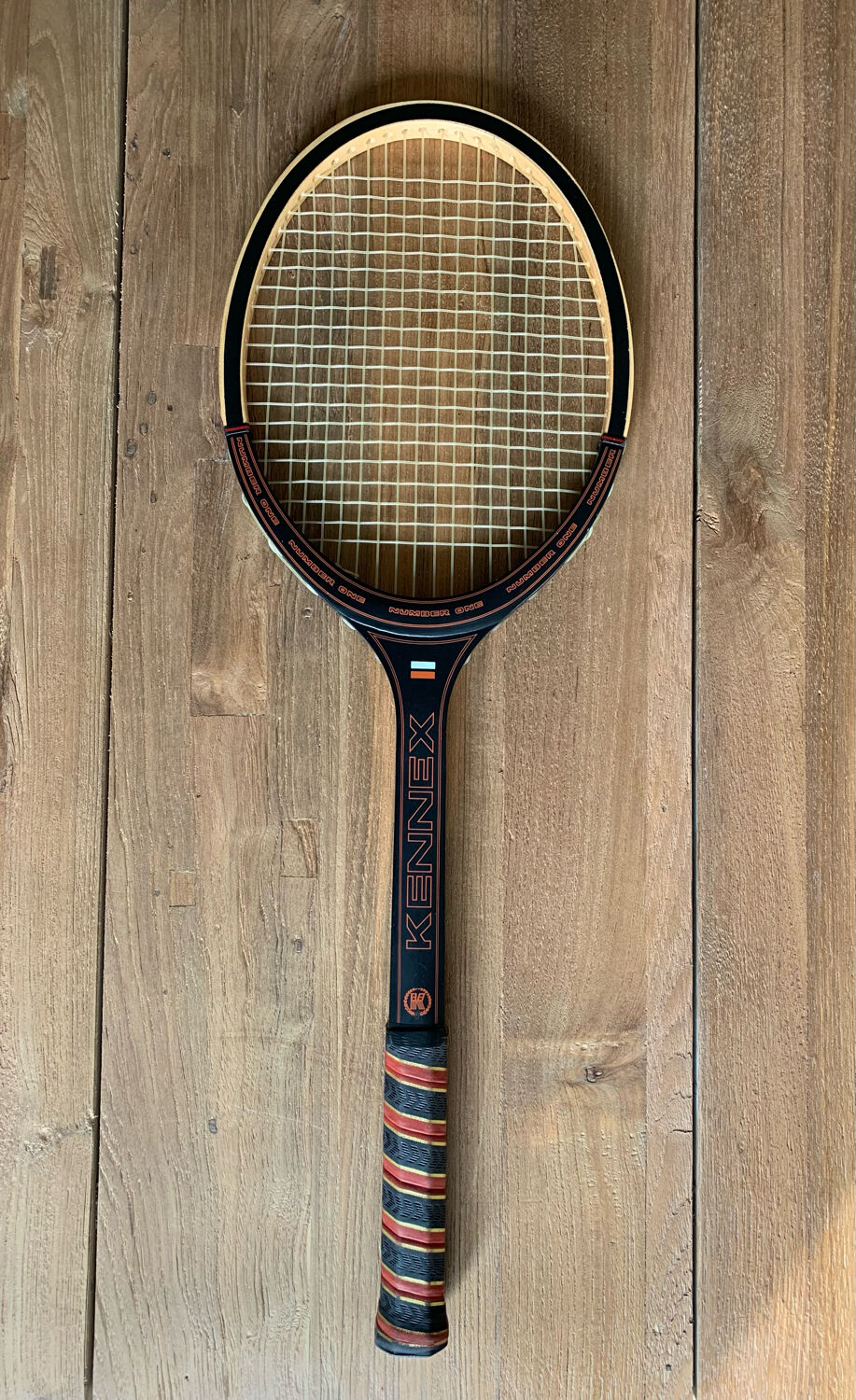 Antique wooden snowshoe