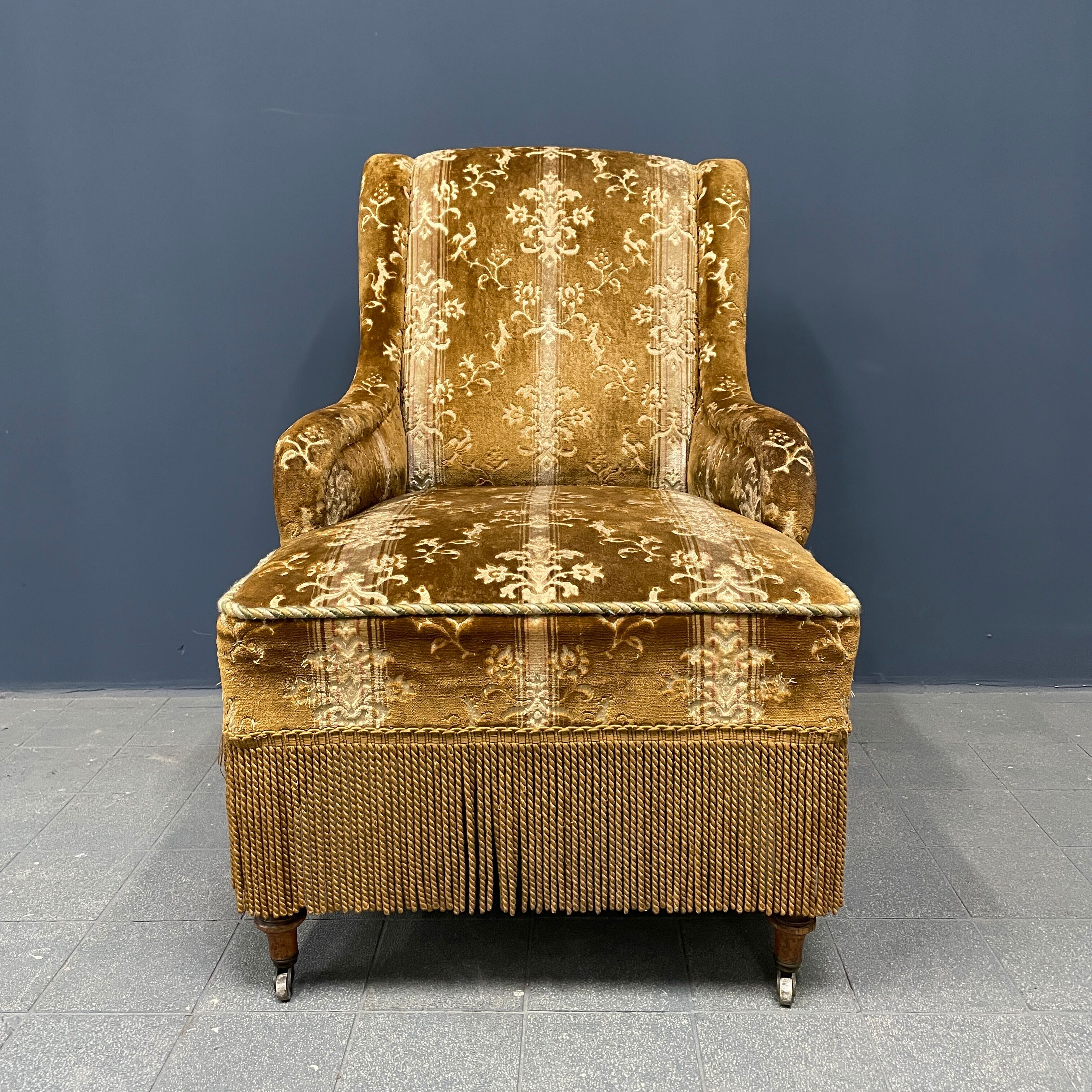 Set of two Victorian ladies armchairs from France 19th century