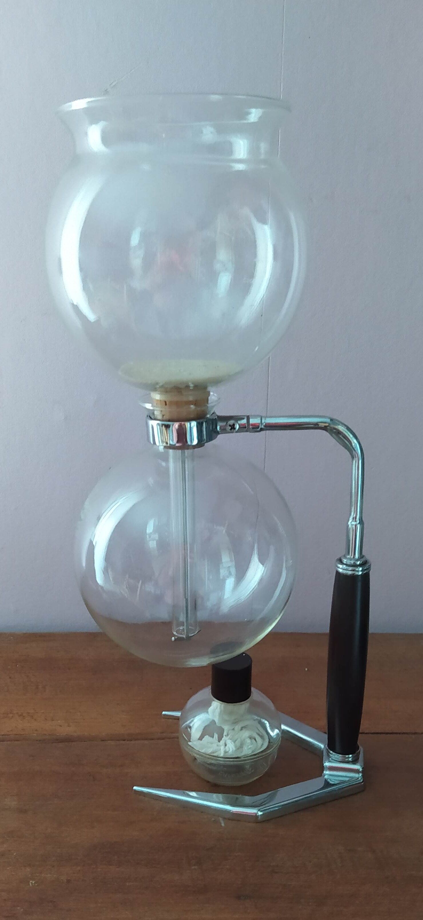 Old Hellen vacuum coffee maker 8 to 10 cups