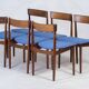 Dining Room Chairs Model 39 in Rosewood by Henry Rosengren Hansen for Brande Møbelindustri, 1960s, Set of 6