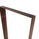 Scandinavian rosewood mirror, Sweden, 1960, 122 x 44 cm