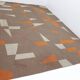 Midcentury Design Geometric Carpet or Rug, 1970s