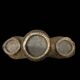 Ceramic candle holder from Quimper 1950 signed