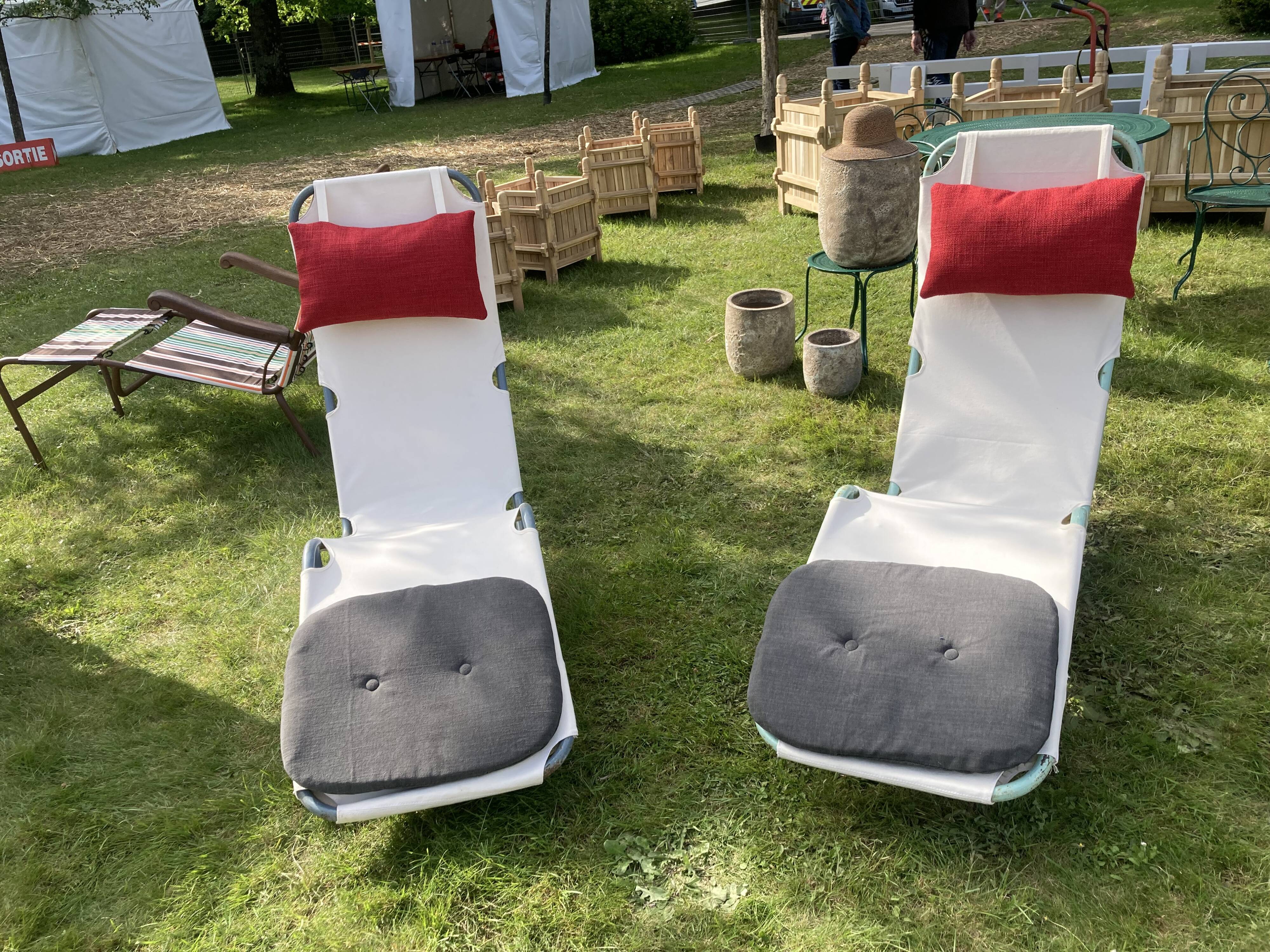 Pair of Barwa lounge chairs Circa 1947