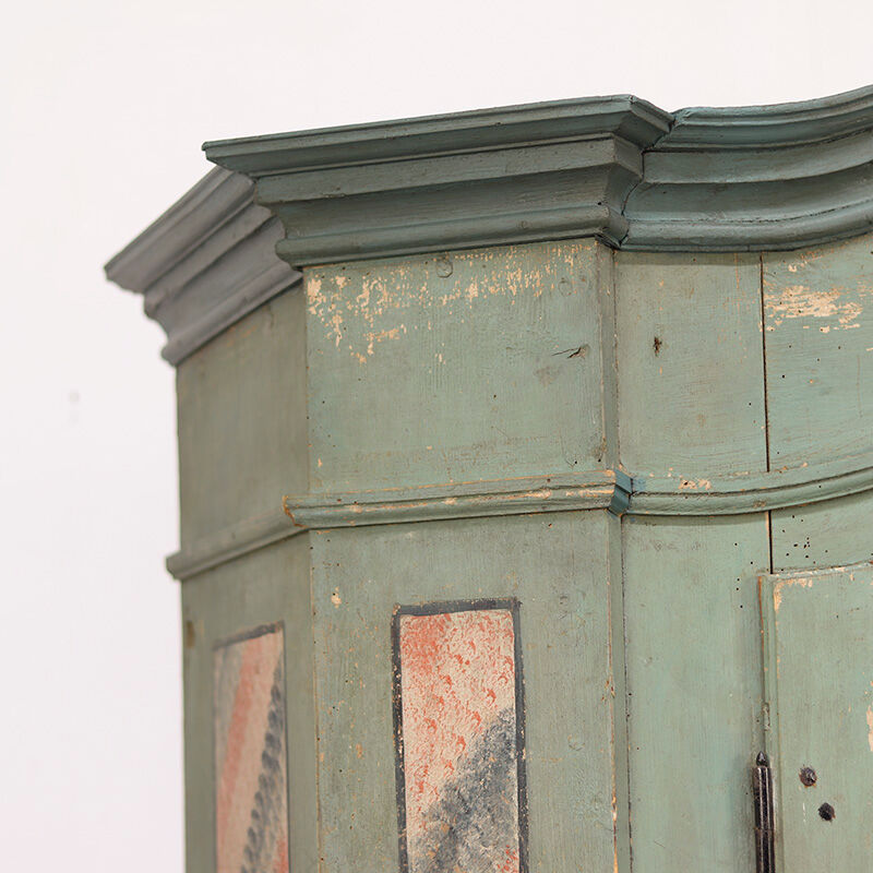 Garde-robe de mariée en art populaire peint 1849