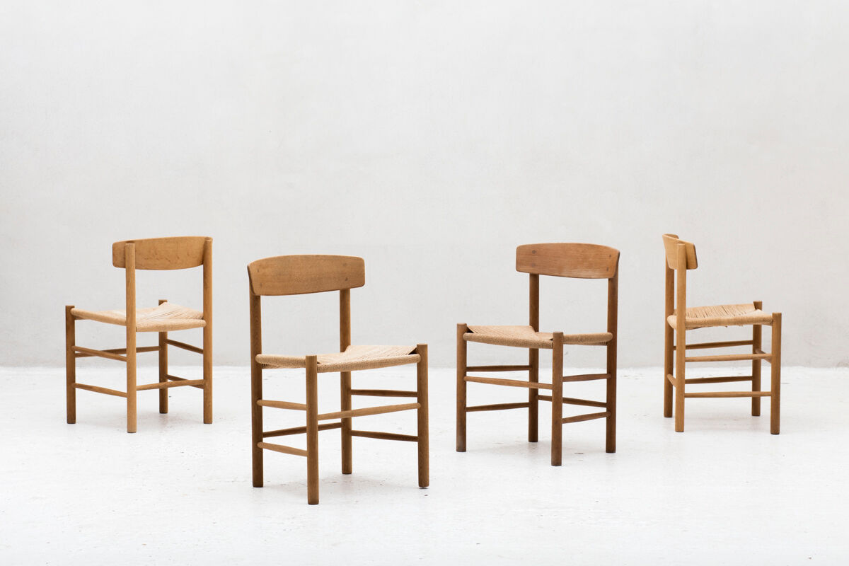 Dining chairs by Borge Mogensen