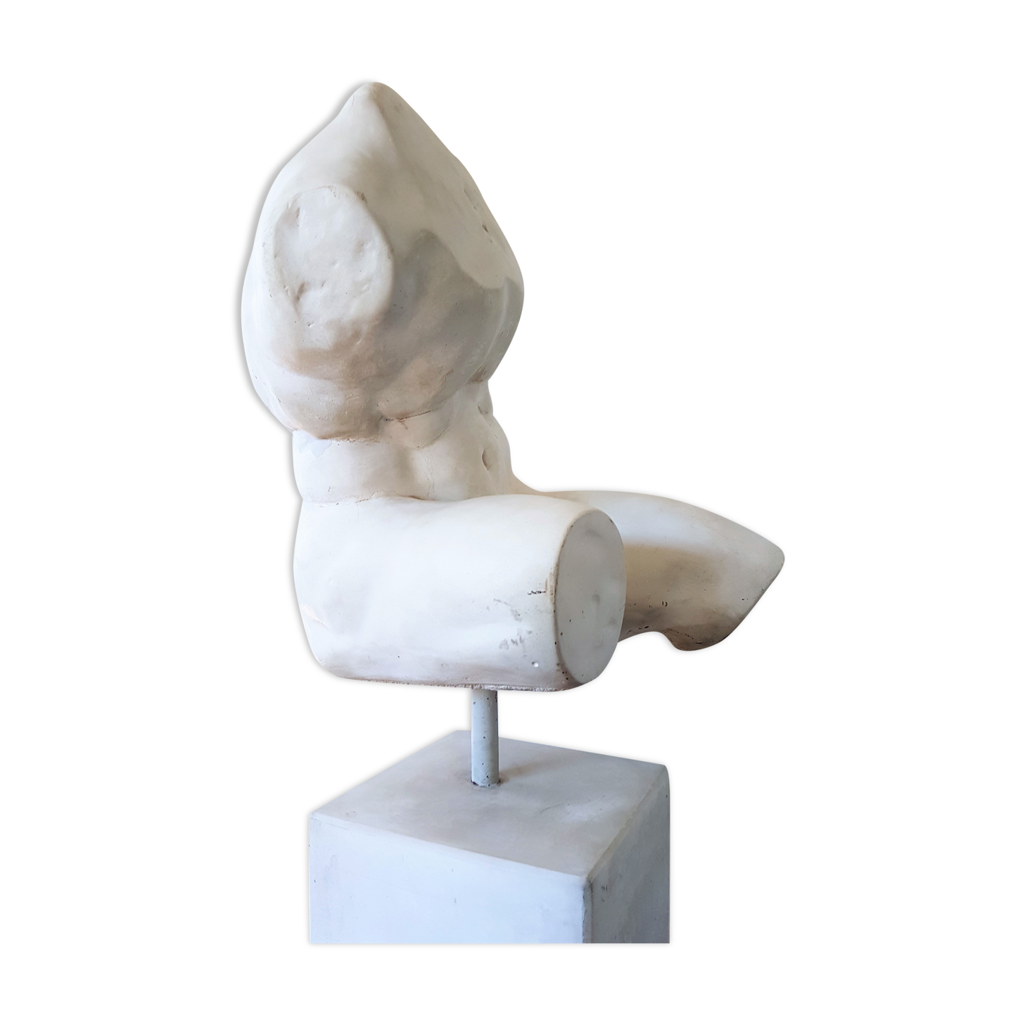Sculpture en marbre de "Le Belvédère Torso" Selency