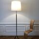 Lampadaire tripode de salon de style Lunel 1950 - 1960