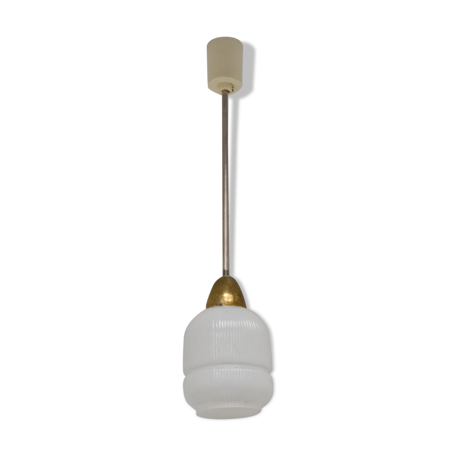 Mid-century Glass Pendant,1970's.