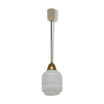 Mid-century Glass Pendant,1970's.