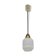 Mid-century Glass Pendant,1970's.