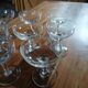 8 mismatched vintage champagne coupes