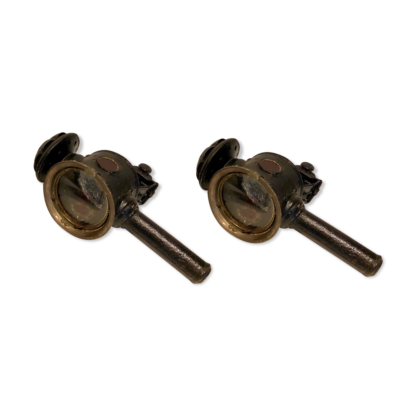 Pair of 19th century cab lanterns - LUXOR