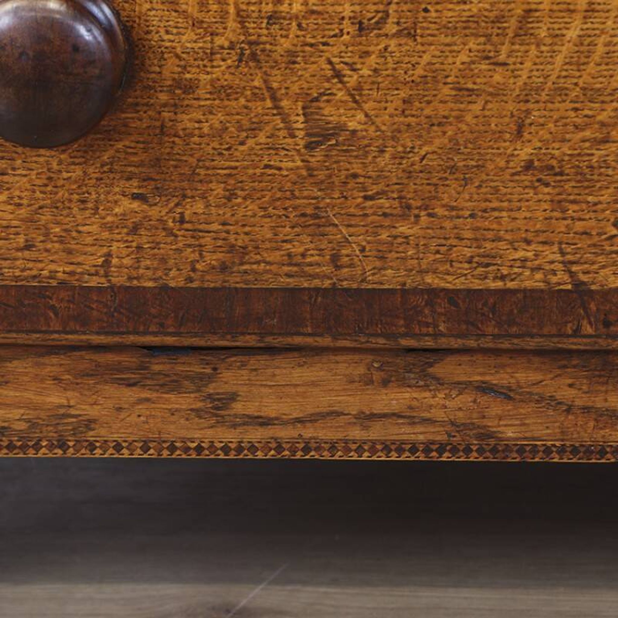 Antique English Oak Cabinet