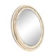 Shabby chic oval mirror