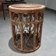 Peacok vintage bohemian chic rattan stool