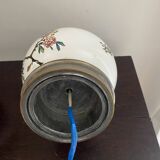 Japanese-style earthenware lamp