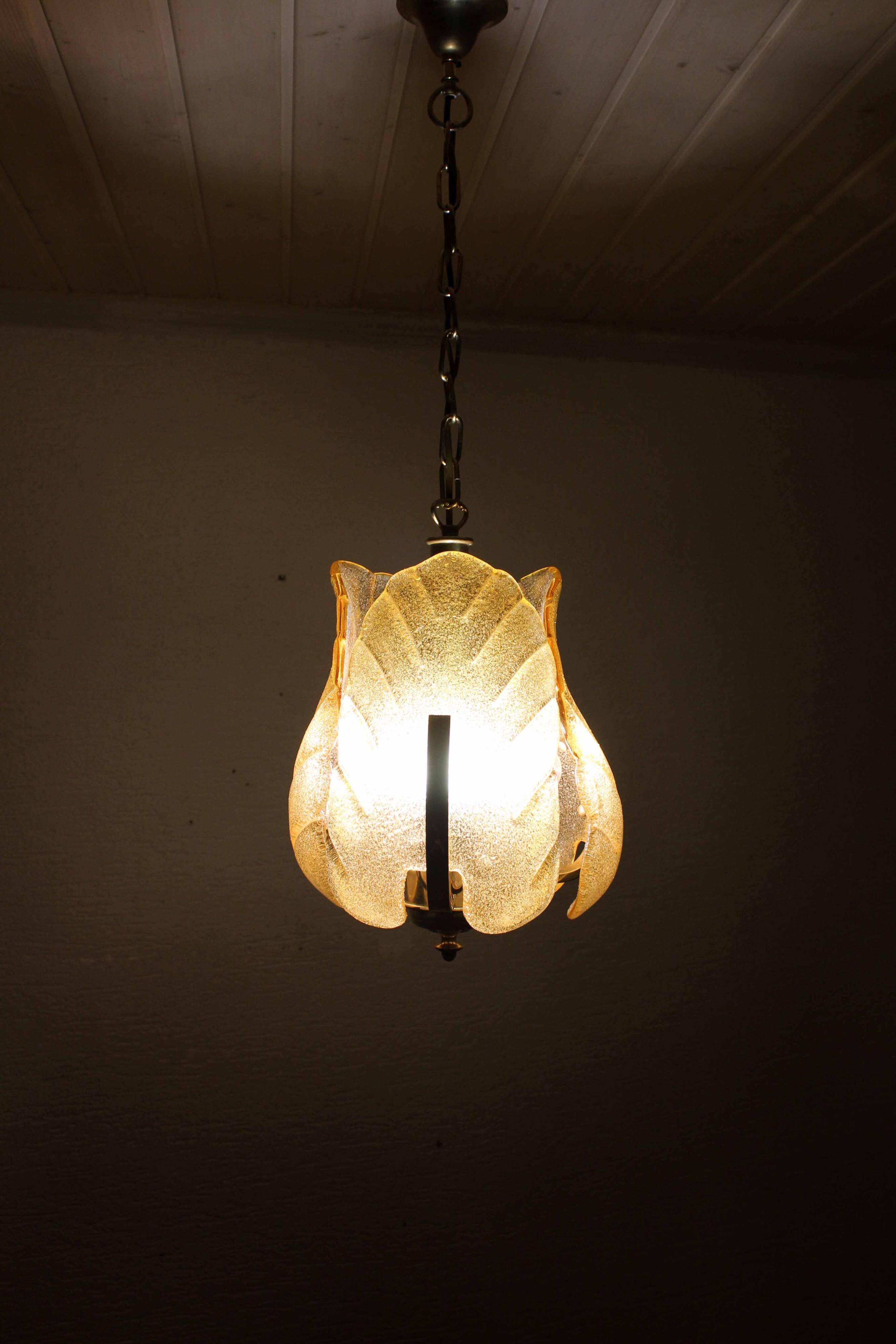 Suspension by Carl Fagerlund in Murano glass 1960