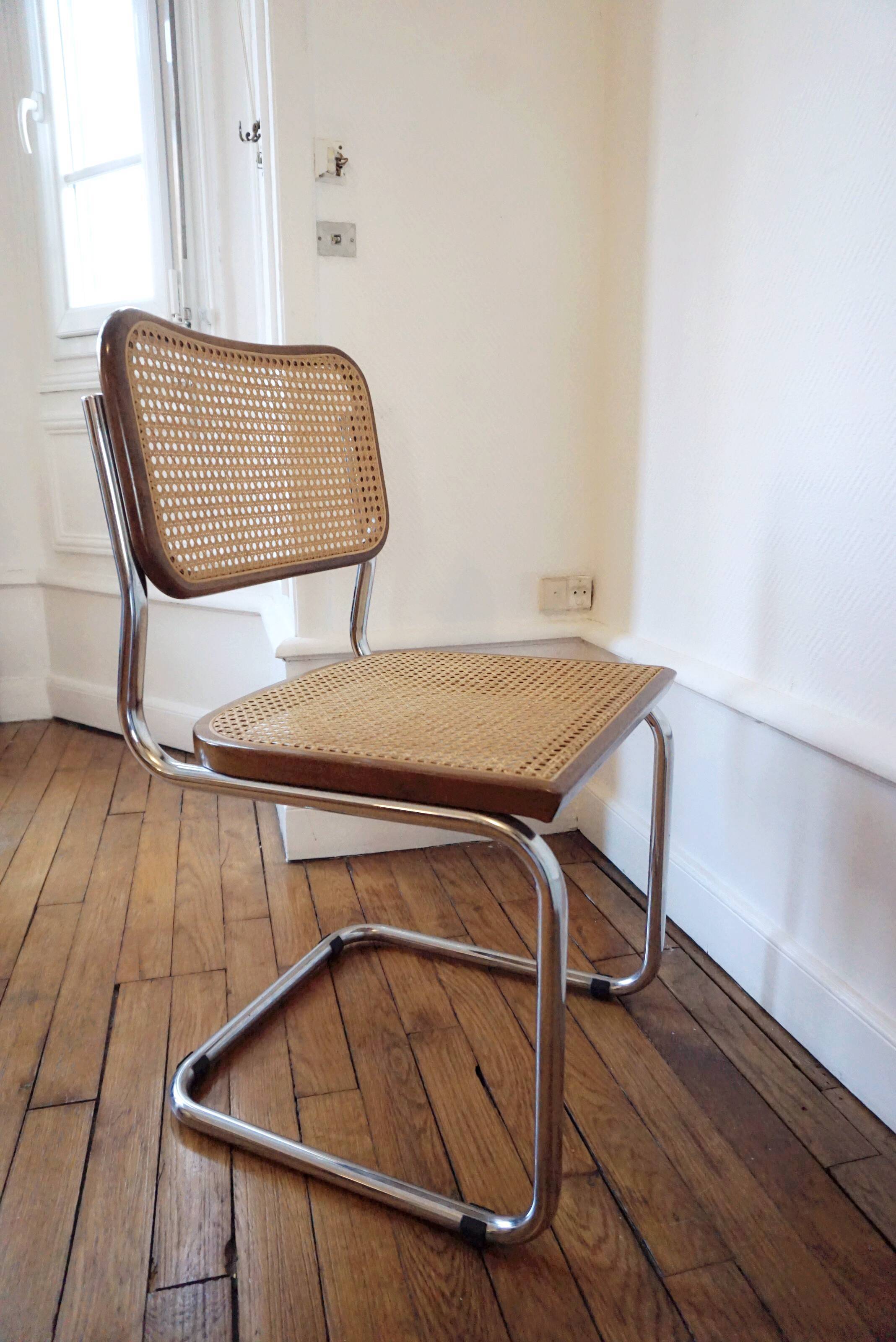 Cesca b32 chair by Marcel Breuer