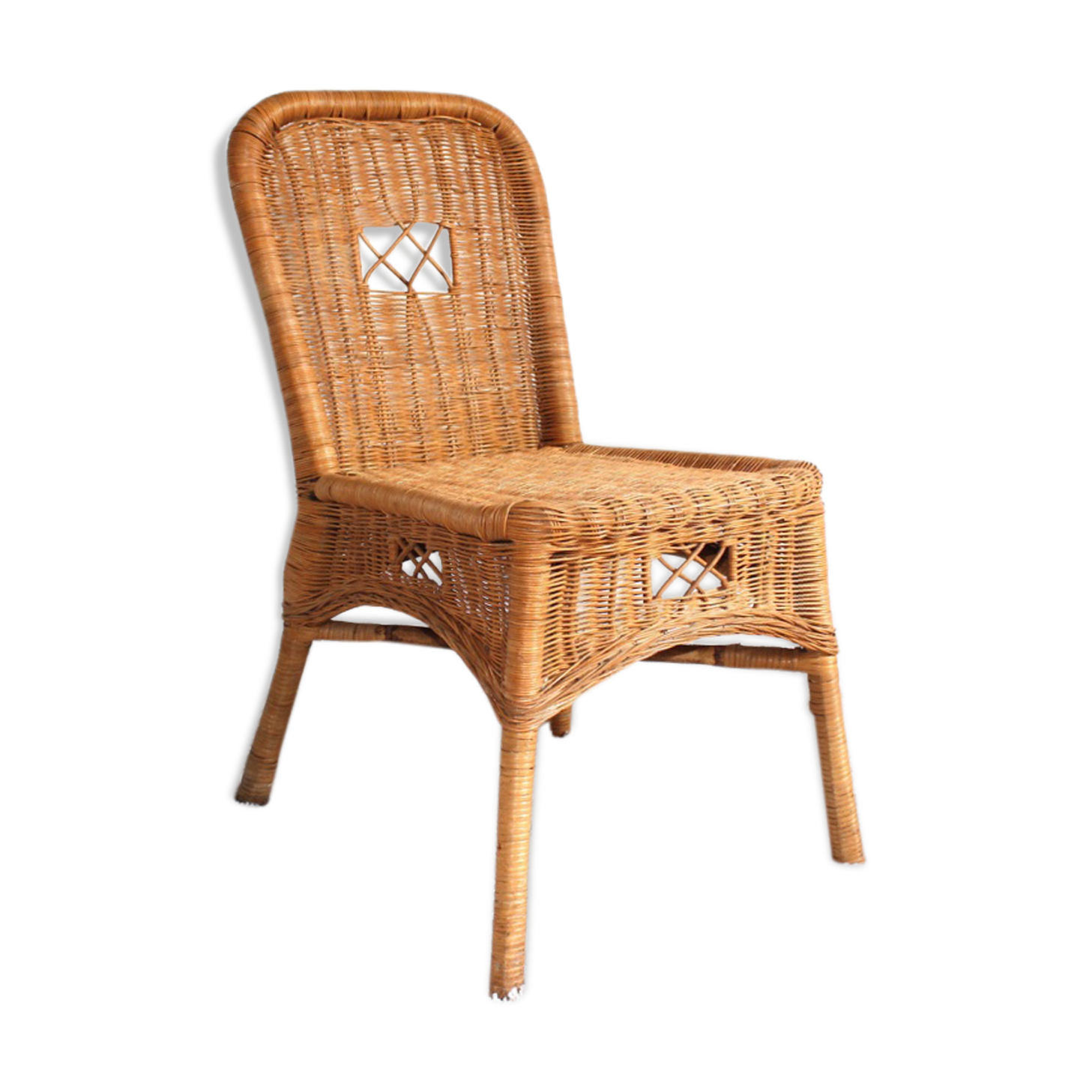 Vintage wicker chair