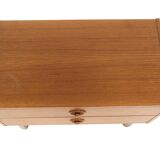 Commode, chevet scandinave en teck, Suède, 1960