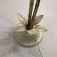 Two branch palm tree floor lamp 1970s italian hollywood regency brass