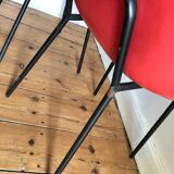 Pair of vintage Pierre Guariche Meurop chairs, antique seating furniture