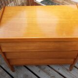 Golden oak chest of drawer 1950