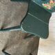 Set of 3 vintage wooden accent chairs, painted in multicolour with floral decoration (1920s)