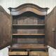Two-part buffet in oak and chestnut, Breton work, late 18th century.