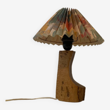 Lampe en bois