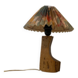 Lampe en bois