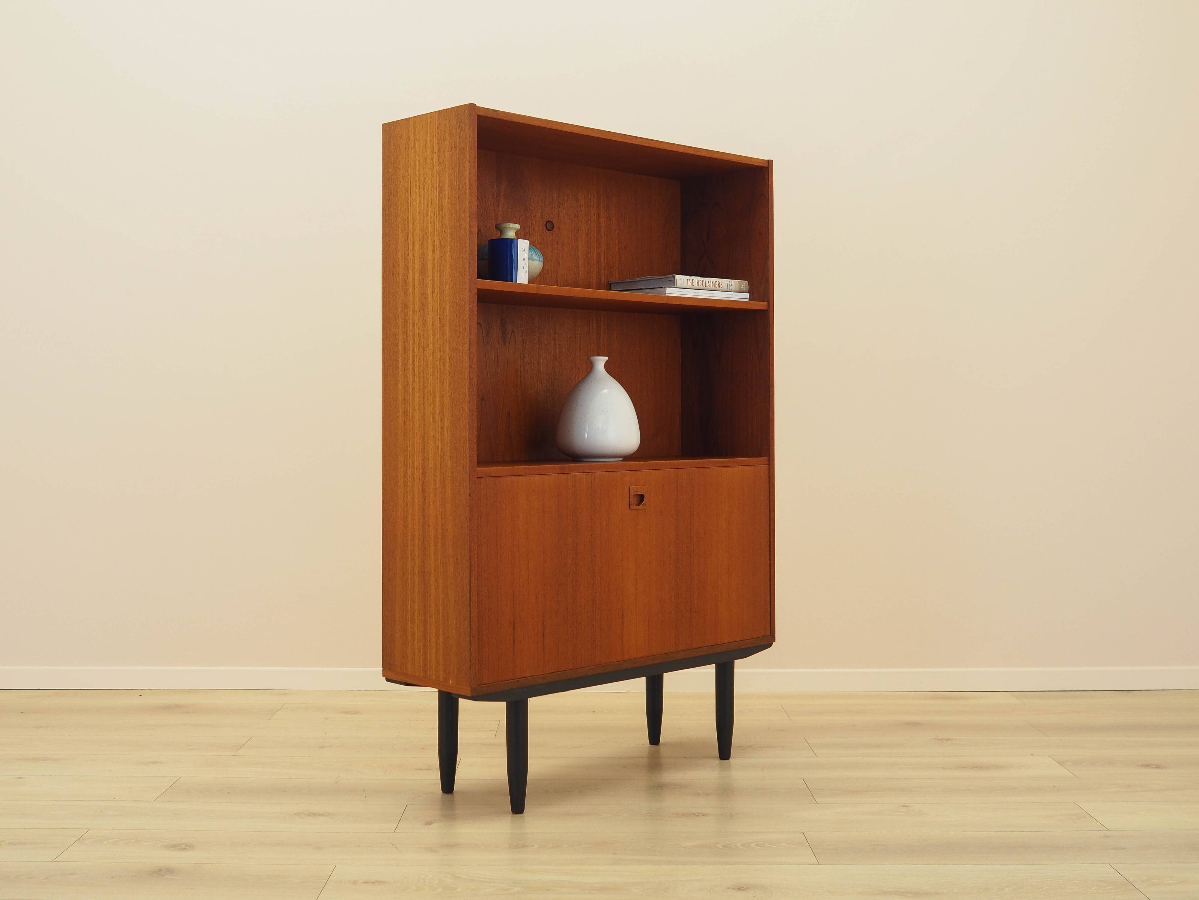 Teak bookcase, Danish design, 1970s, made in Denmark