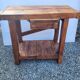 Wooden workbench 101×90cms with 1 drawer