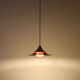 Mid-century Space Age pendant lamp / Danish modern design / 1960s / 1970s