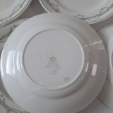 Assiettes à dessert Longwy