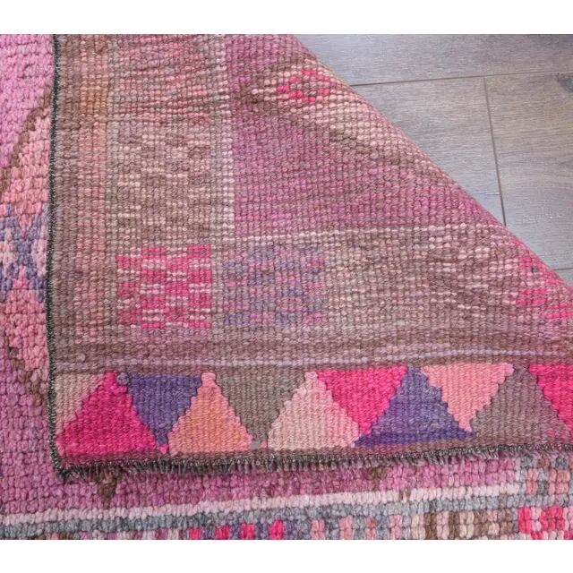 Turkish Oushak handmade runner 80x444
