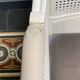 Pair of Louis XVI style caned Bergère armchairs