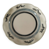 Signed vintage plate – Stylized lobster design – A. Faure for JGP