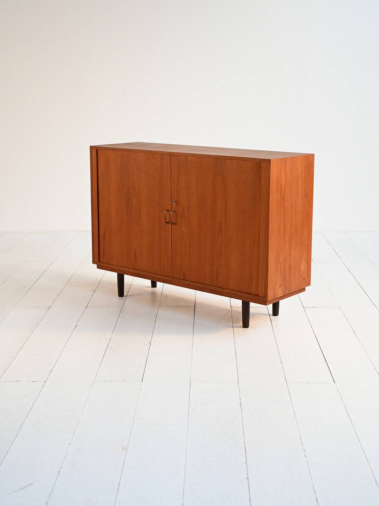 Scandinavian teak highboard 1950s