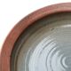 Stoneware dish by Pierre Digan, La Borne, 60s