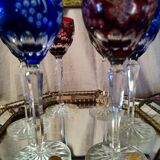 Double color crystal glasses the grand dukes