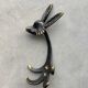 Zoomorphic coat hooks by Walter Bosse 1950s