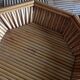Octagonal bamboo basket