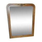 Louis Philippe period mirror with gold leaf 113x143cm