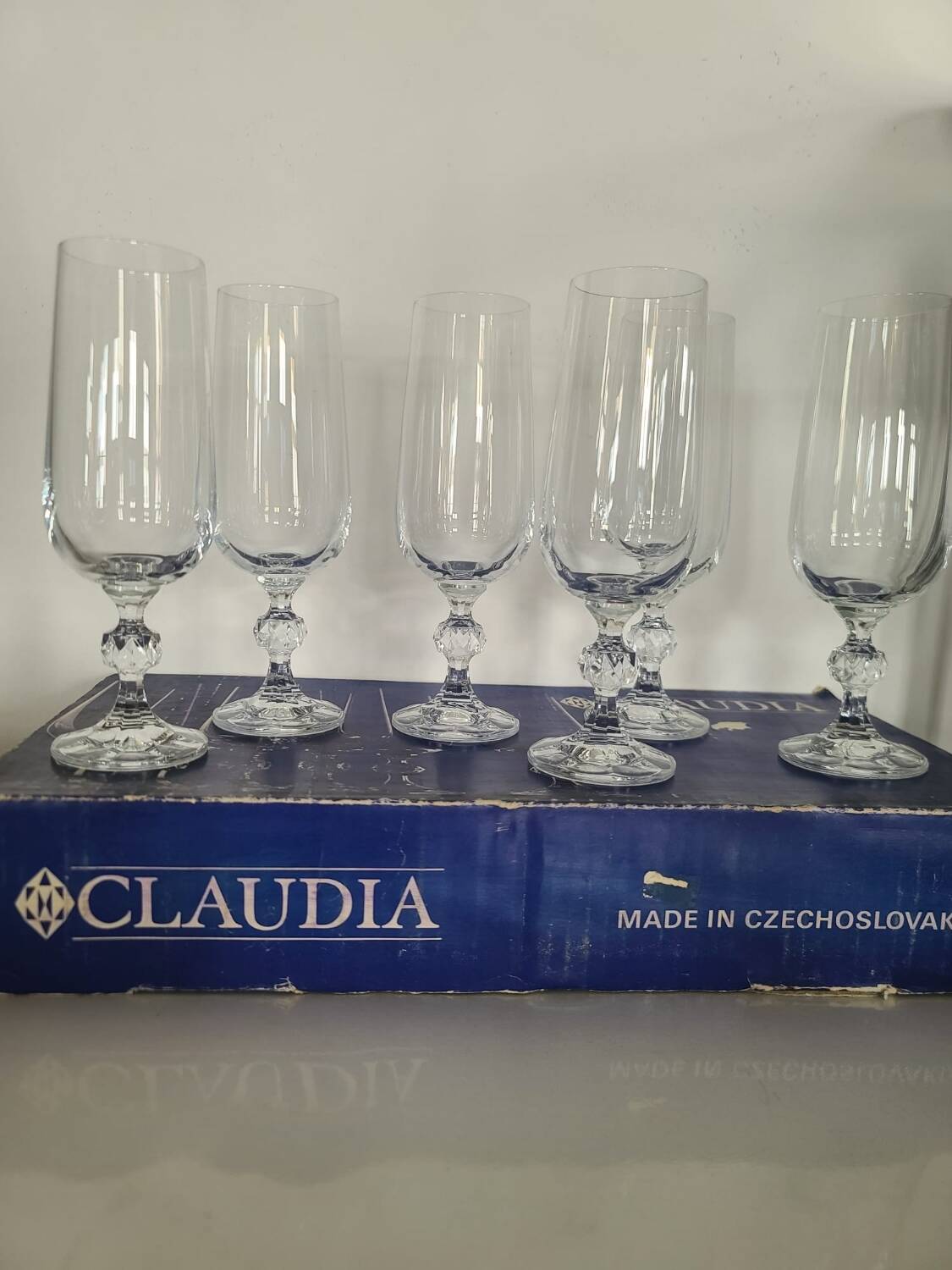 Lot de 6 flûtes à champagne