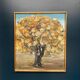 Original Swedish Oil On Canvas – “Chestnut Tree In Bloom” By Nils Olsson – Signed – Vintage & Framed – 83 × 72.5 Cm (32.7" × 28.5")